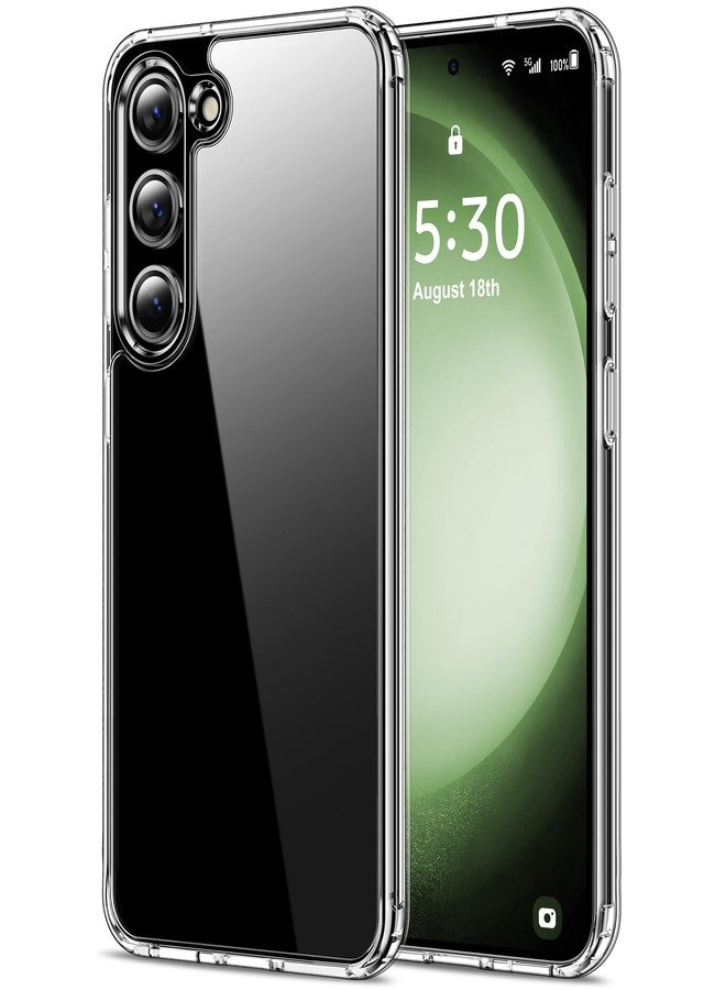 HOOMIL Case for Samsung Galaxy S23+ Plus 5G 6.6-Inch, Non-Yellowing, Drop Protection, Anti-Scratch, Transparent Hard Back Phone Cover - Crystal Clear - Image 1