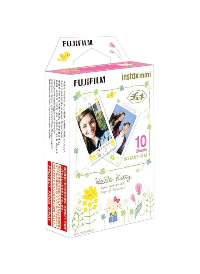 NIBEMINENT 10-Piece Instax Mini Photo Paper Film Multicolour  - Image 1
