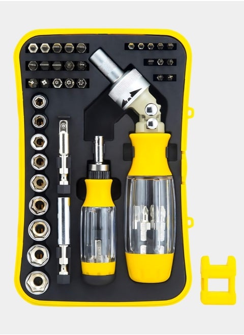 56 in 1 Ratchet Screwdriver Set Multi-Function Precision Nut Driver Hand Repair Tool Kit