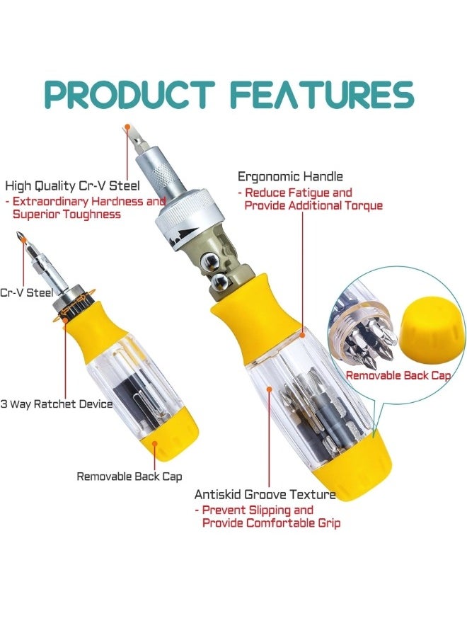 RDEER - 56 in 1 Ratchet Screwdriver Set Multi-Function Precision Nut Driver Hand Repair Tool Kit - Image 1