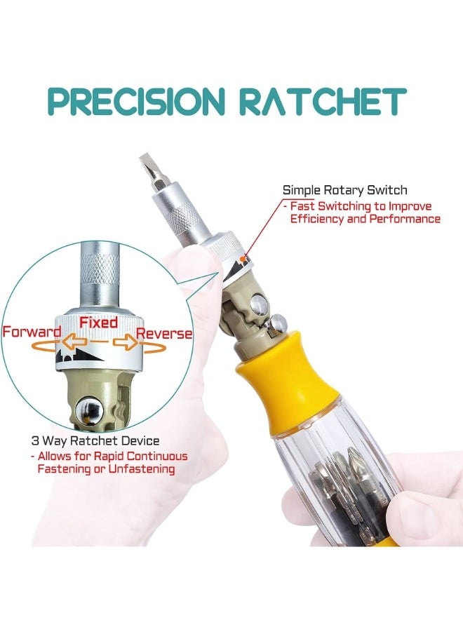 RDEER - 56 in 1 Ratchet Screwdriver Set Multi-Function Precision Nut Driver Hand Repair Tool Kit - Image 1
