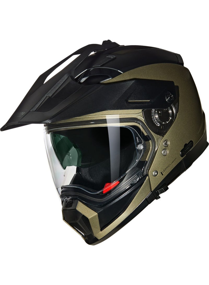 Nolan N70-2 X  06 CLASSICO NOBILE STONE  BLACK GLOSSY  Helmet - Image 2