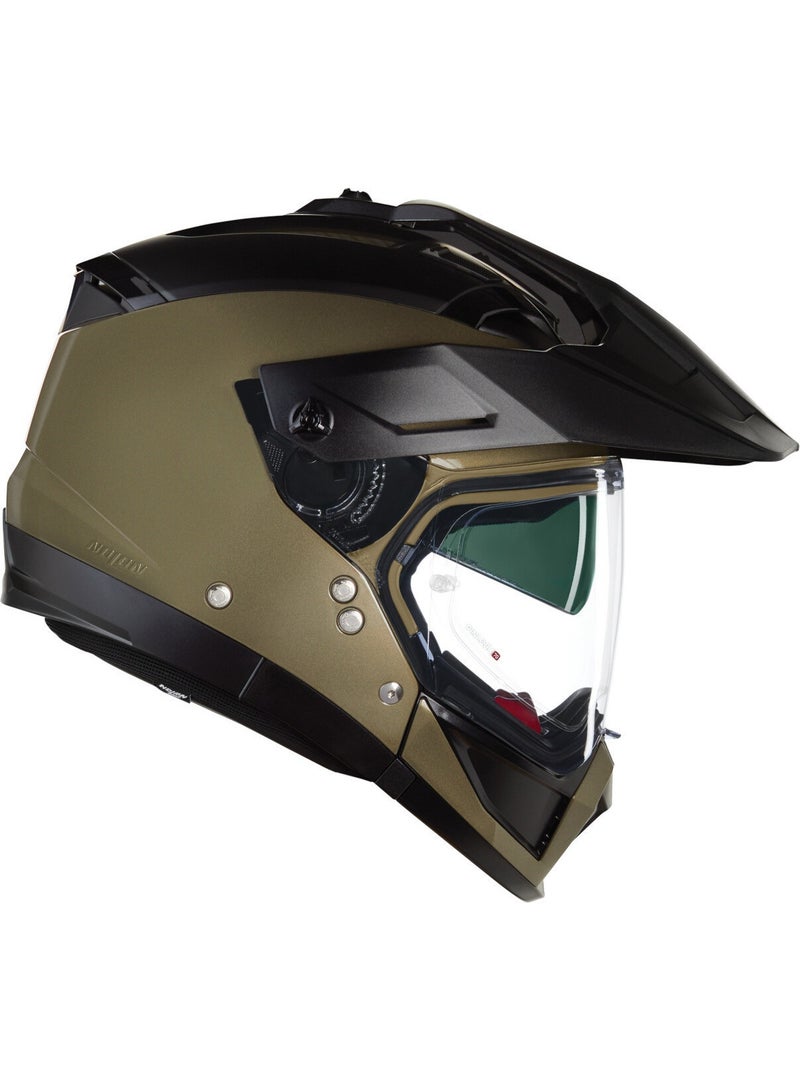 Nolan N70-2 X  06 CLASSICO NOBILE STONE  BLACK GLOSSY  Helmet - Image 3