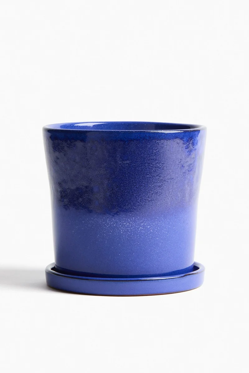 H&M Plant pot and saucer