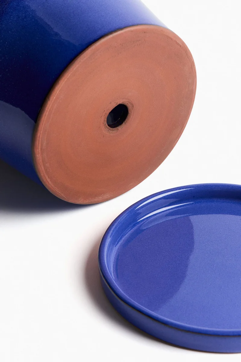 H&M Plant pot and saucer