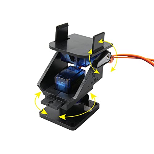 Ximimark Mini PanTilt Camera Platform AntiVibration Camera Mount w 2 Servos Aircraft FPV - Image 1