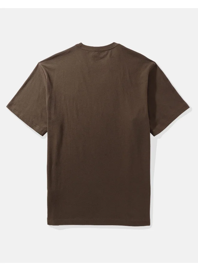 امريكان ايجل Logo Graphic Crew Neck T-Shirt