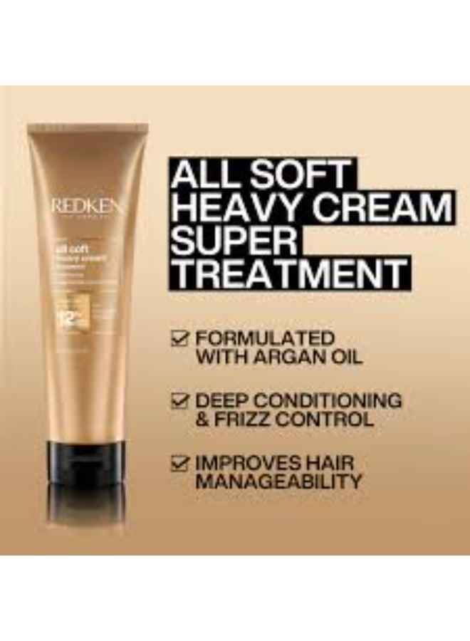 Redken All Soft Heavy Cream Treatment 250ml - Image 2