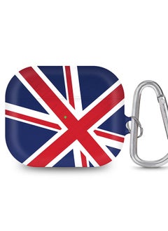 StylePods Case for Airpods 3rd Gen Case With Anti-Lost Keychain - Flag Of UK