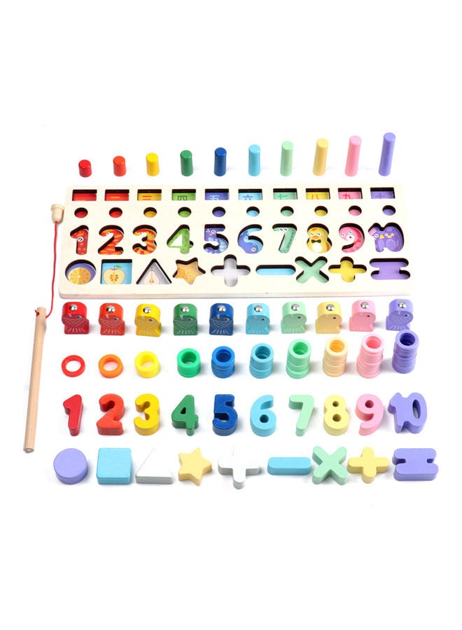 4 In 1 Wooden Puzzle Stacking Board Set - Image 1