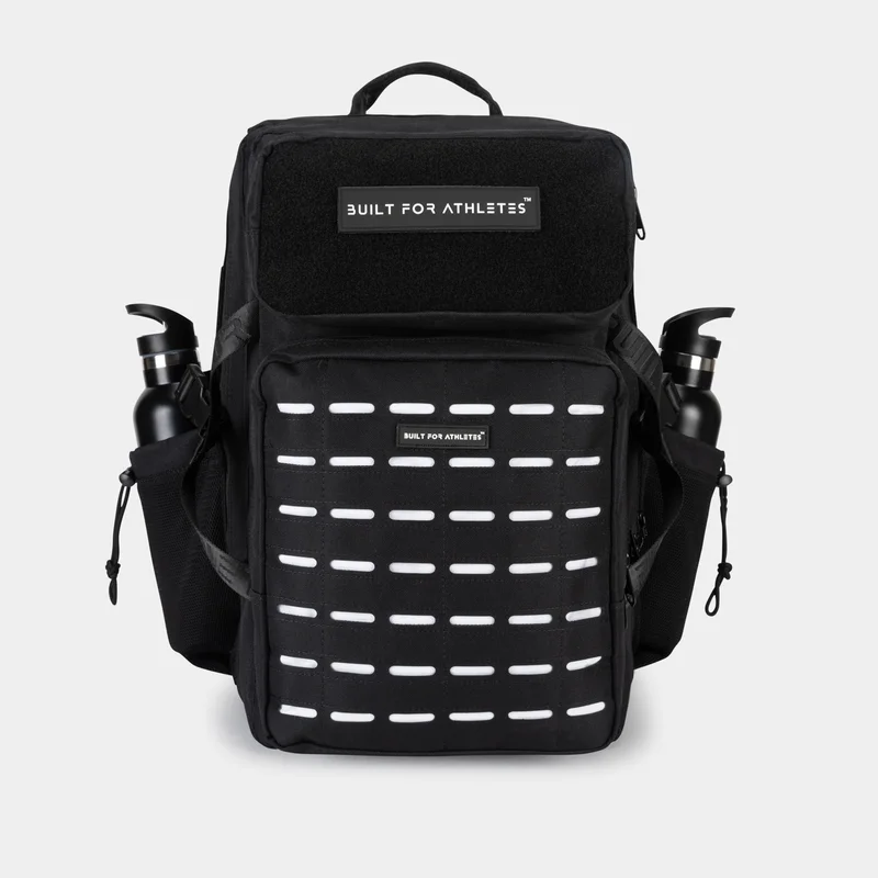 Built for Athletes LARGE GYM BACKPACK BUILT FOR ATHLETES MONO CHROME