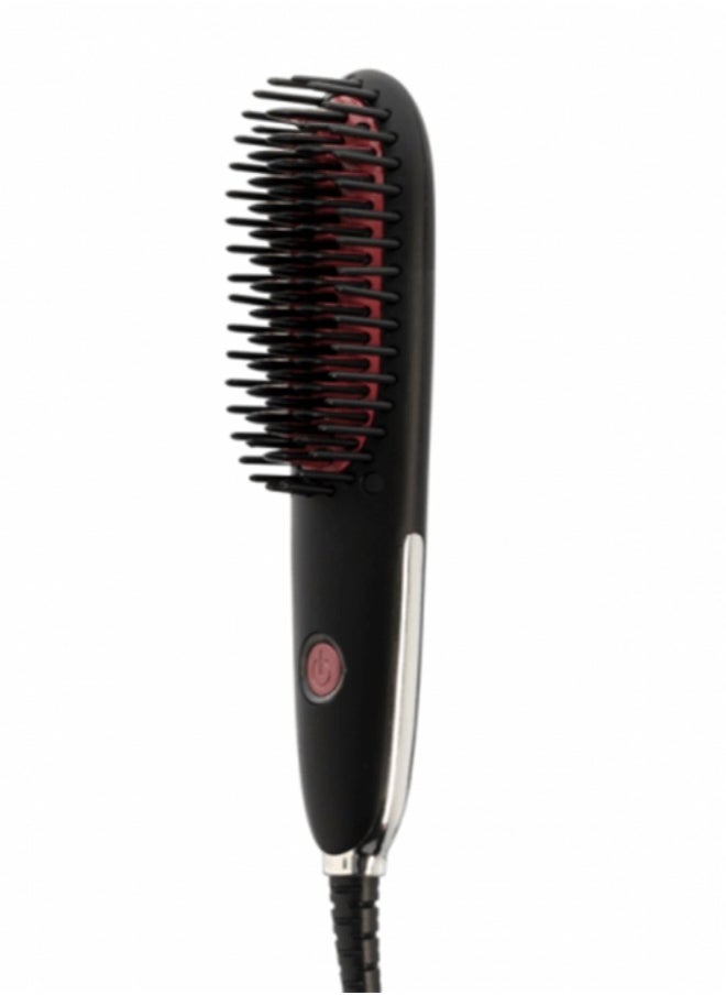 DOSCHER - Mini Hair Straightening Brush Comb with PTC Heating Technology Thermal Beard Comb Brush Electric Hot Straightening Comb - Image 1