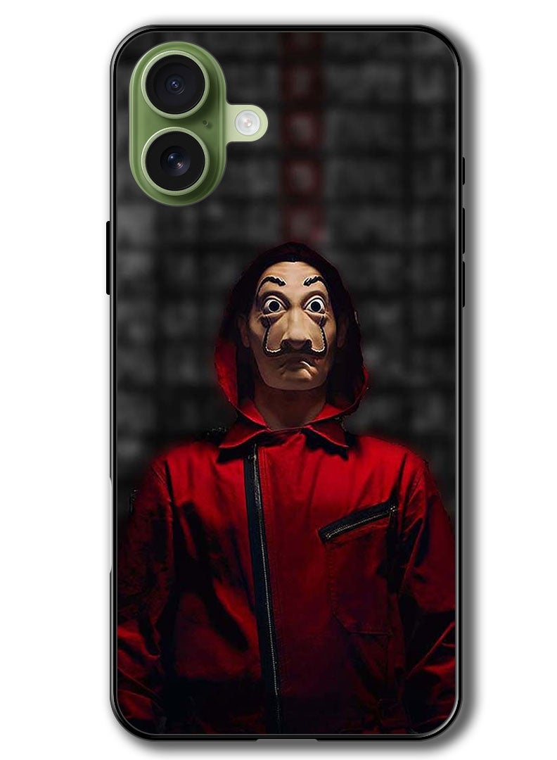 Theodor Case Compatible with Apple iPhone 17 6.3 Inch Protection Shockproof Bumper Cover Red Jokar Mask - Image 1