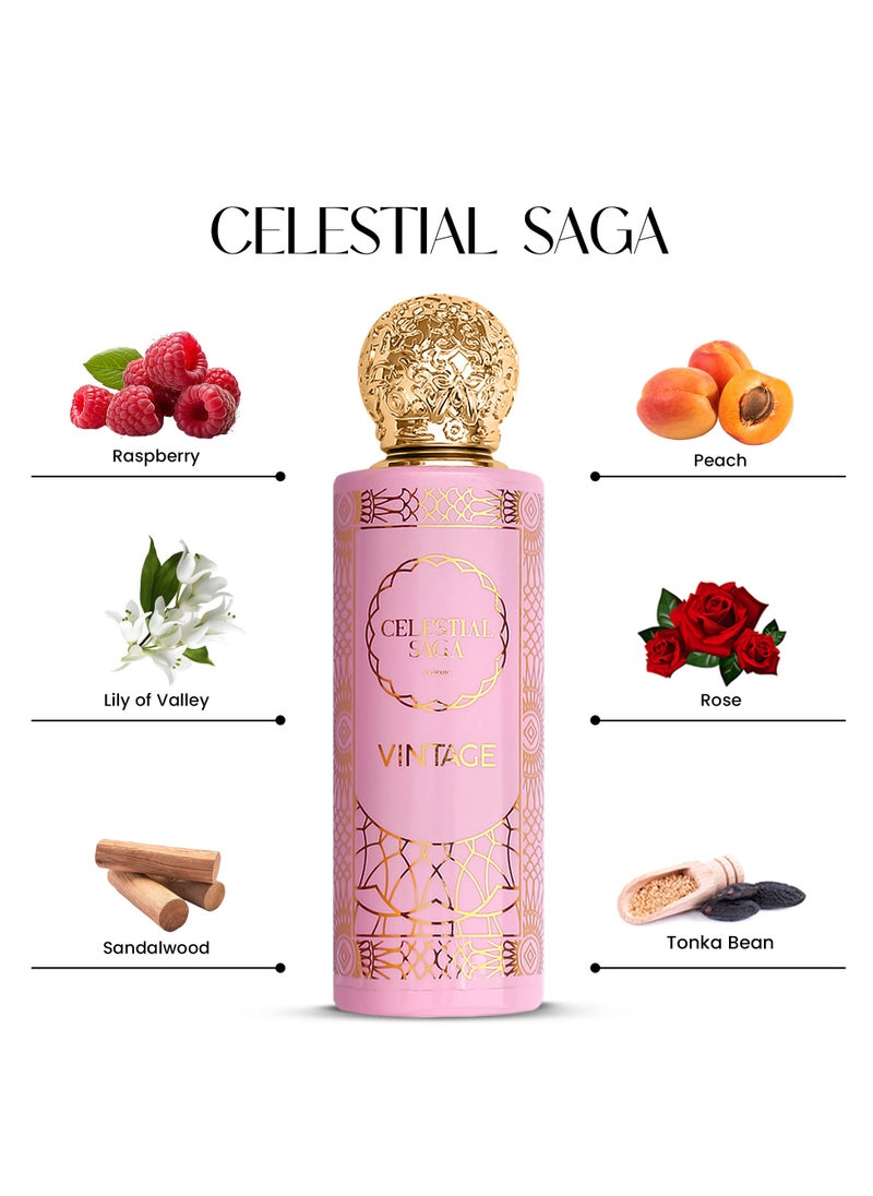 AMD Perfumes Vintage Collection Celestial Saga By AMD Perfumes Women Fragrance EDP 100ml  - Image 3
