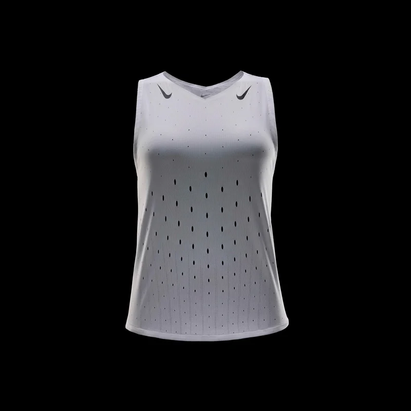 Nike White Women's AeroSwift Dri-FIT ADV Running Vest for Women | Best Price UAE