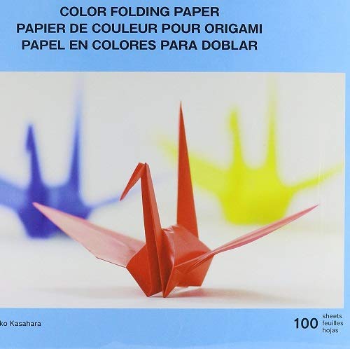 Aitoh Origami Paper 9.75"X9.75" 100/Pkg, Assorted Colors - Image 2