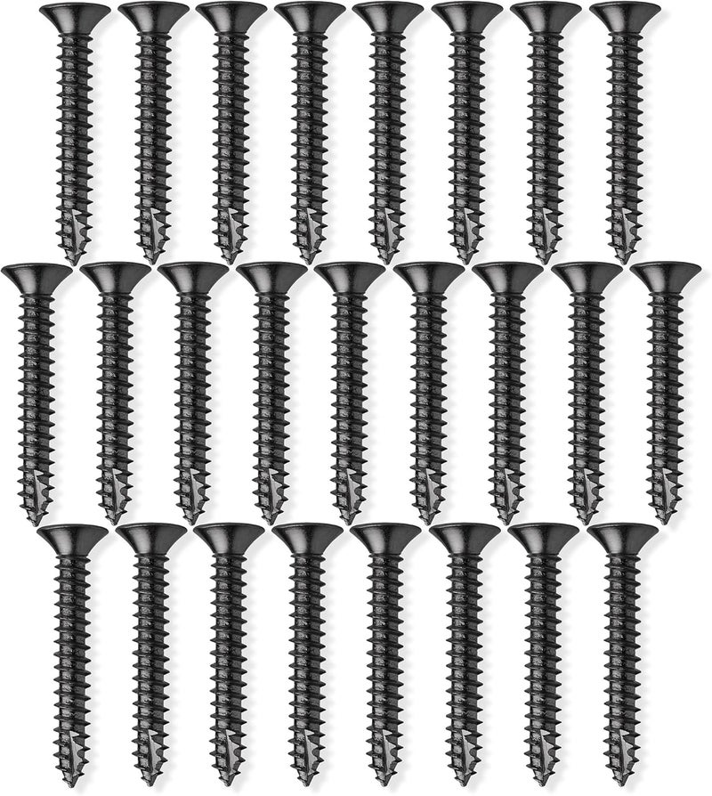 CAULDHAM Store Oil Rubbed Bronze Wood Screws #9 x 1-1/2 Inch for Door Hinges - 25 Pack - Image 3