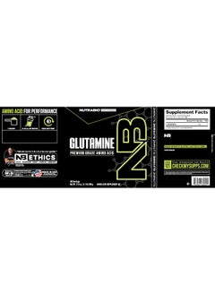 NutraBio - Pure Glutamine Powder Raw Unflavored 1.1 Lb.  - Image 3