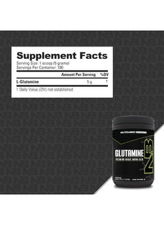 NutraBio - Pure Glutamine Powder Raw Unflavored 1.1 Lb.  - Image 2