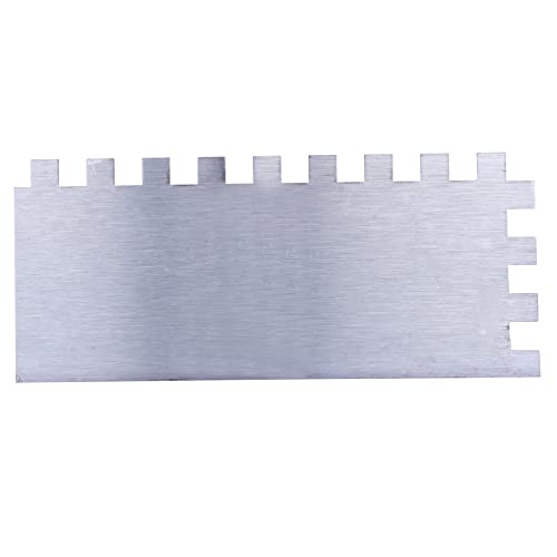Zaptec Steel Notched Trowel 11"x5" (Notch Size 15 mm x 15 mm) - Image 3