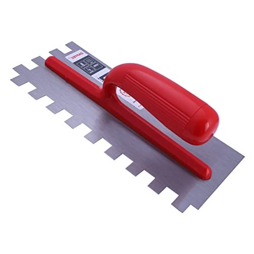 Zaptec Steel Notched Trowel 11"x5" (Notch Size 15 mm x 15 mm) - Image 4