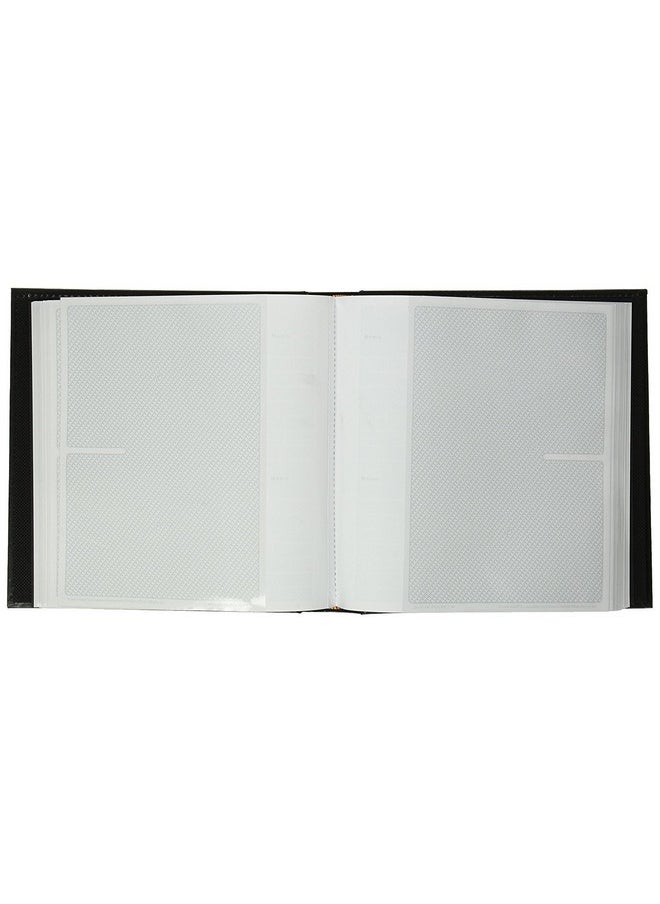 ألبومات صور بايونير ألبومات الصور Pioneer Photo Albums DA-200SF/BLK 200، غلاف إطار من الجلد الصناعي المُخيط، مقاس 4 × 6 بوصات، لون أسود  - Image 2