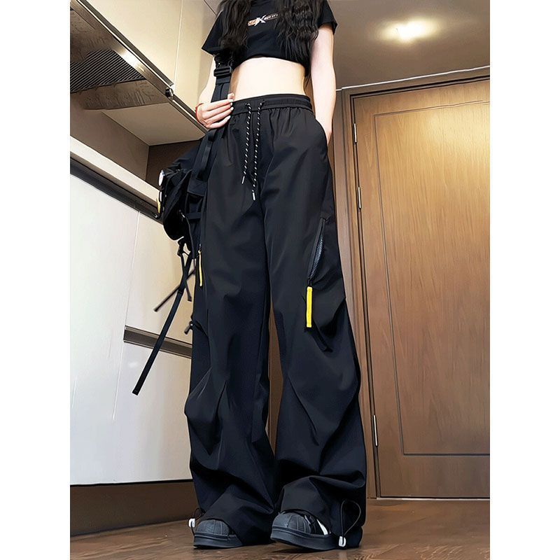 Women's Purple Zip Cargo Pants Quick-Dry Waterproof - Image 2