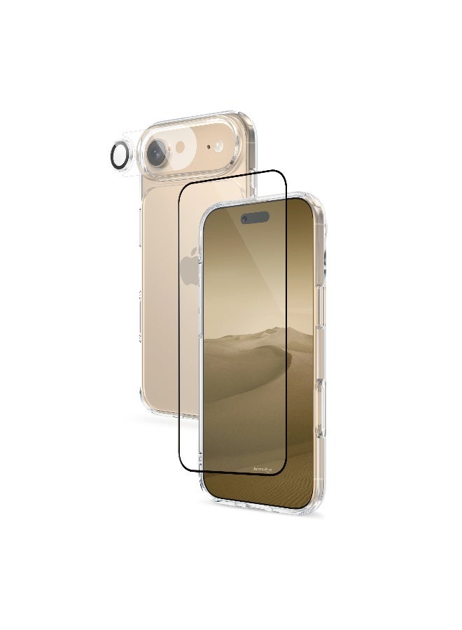 ارمور برو مجموعة حماية 4-in-1، iPhone 17 Air، وضوح HD، غطاء حماية الكاميرا - Image 4