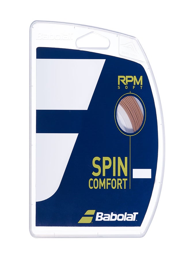Babolat Babolat RPM Soft Co‑Poly Tennis String – 1.25 mm (17 g), 12 m Reel – Comfort + Spin - Image 1
