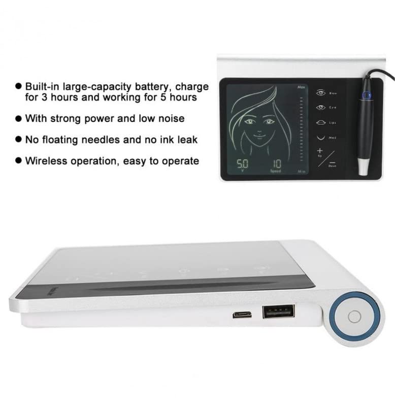 R A Products Charmer Princesses Touch Screen Permanent Makeup Machine PMU machine Tattoo Machine for lip - Image 4
