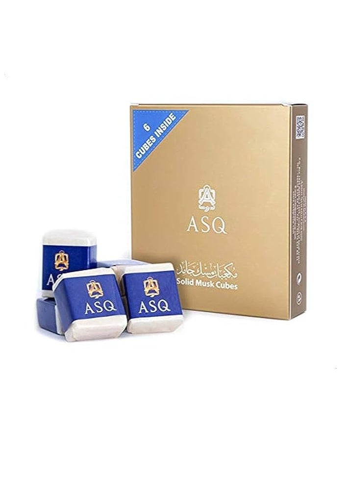 Abdul Samad Al Qurashi Abdul Samad Al Qurashi Solid Musk Cube - 6 Cubes 
