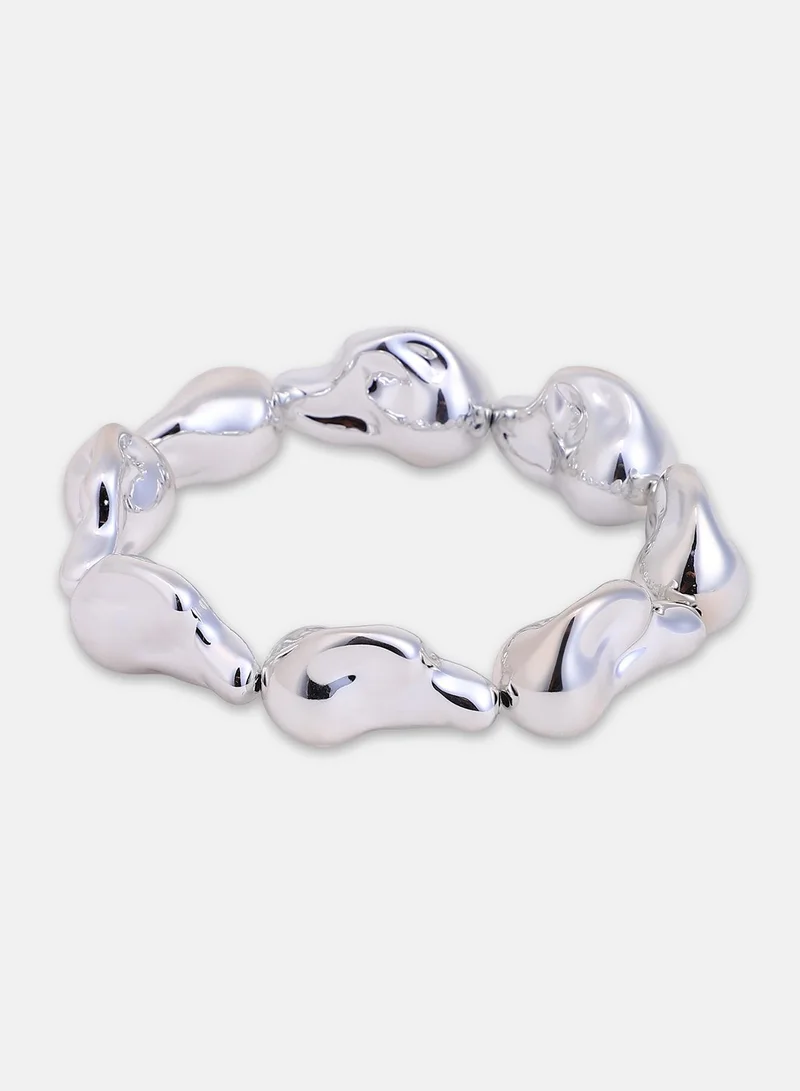 سوهي Women's The Hammered Beaded Bracelet