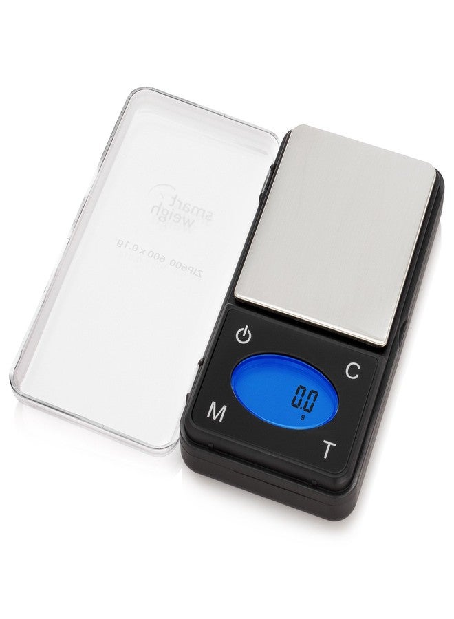 Smart Weigh ZIP600 Ultra Slim Digital Pocket Scale 600g by 0.1g with Counting Feature,Gram Scale and Ounce Scale, High Precision Accuracy - Image 1
