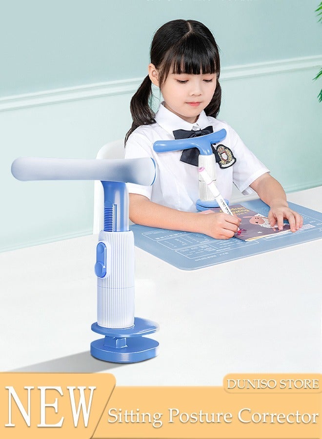 DUNISO Kids Sitting Posture Corrector, T- Shaped Support, Kids Writting Posture Corrector Hunchback Posture Corrector Correction Tool for Children Kids Toddler - Image 1