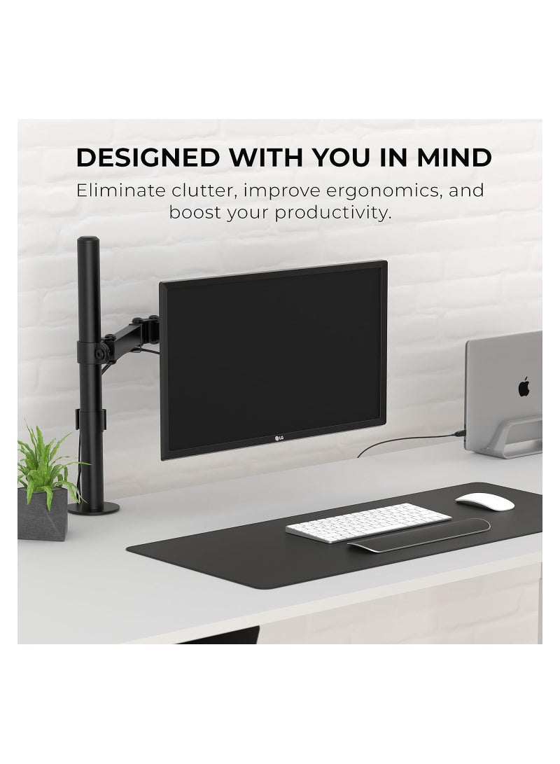 ELTERAZONE VESA Mount Adapter for LG Monitors 24MP58VQ, 24MP58VQ-P, 24MP59HT, 24MP59HT-P, 24MP60VQ, 27MP58VQ, 27MP58VQ-P, VESA Adapter Bracket Mounts Monitor to VESA Stand, Arm or Desk Mount - Image 4