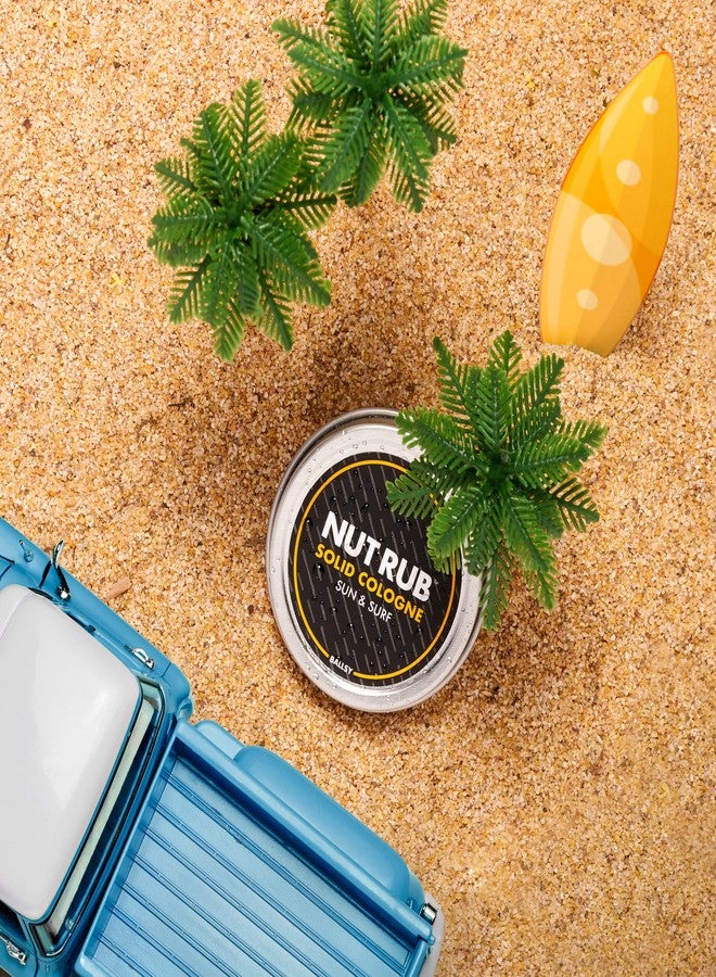 Ballsy Body & Groin Rub, Cologne for Everywhere, with Beeswax, Coconut and Sunflower Seed Oil, Sun and Surf .85 oz - Image 3