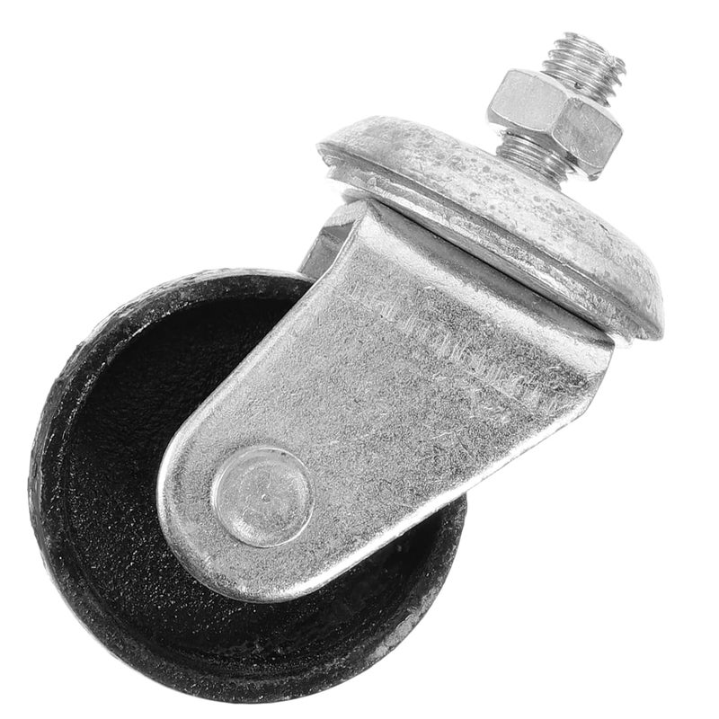 Heavy Duty Threaded Hydraulic Jack Caster Wheel Swivel Replacement For Garage Floor - Image 2