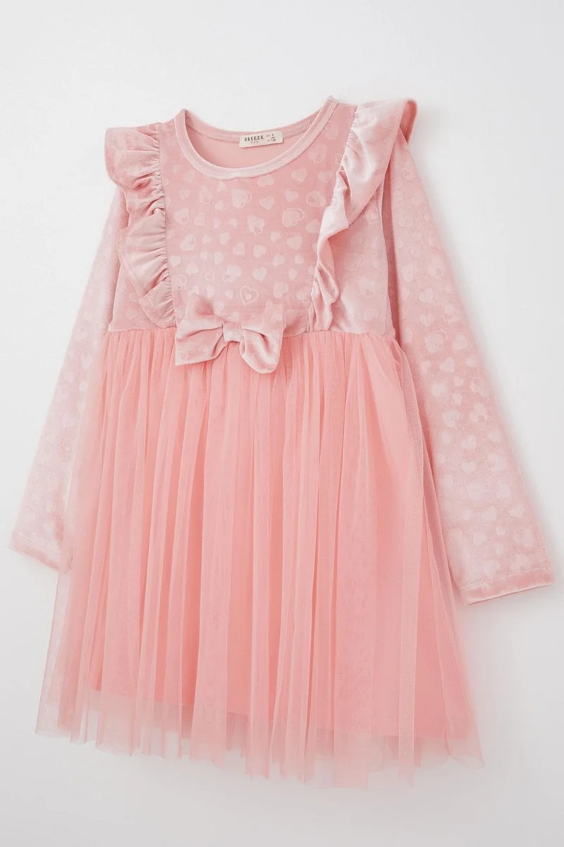 Breeze Ruffled Tulle Party Dress
