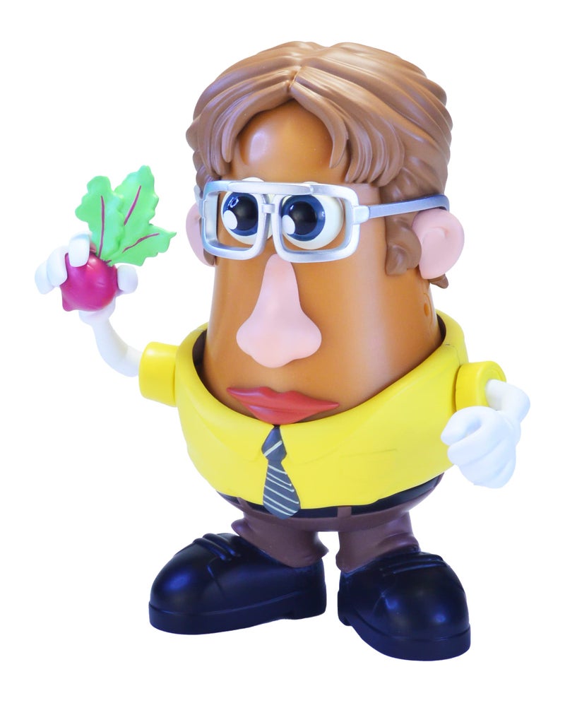 Super Impulse Hilarious Poptaters The Office Dwight Schrute Figure  4 1 Pc  Funny Desk Display  Gift for Fans of The Office - Image 3