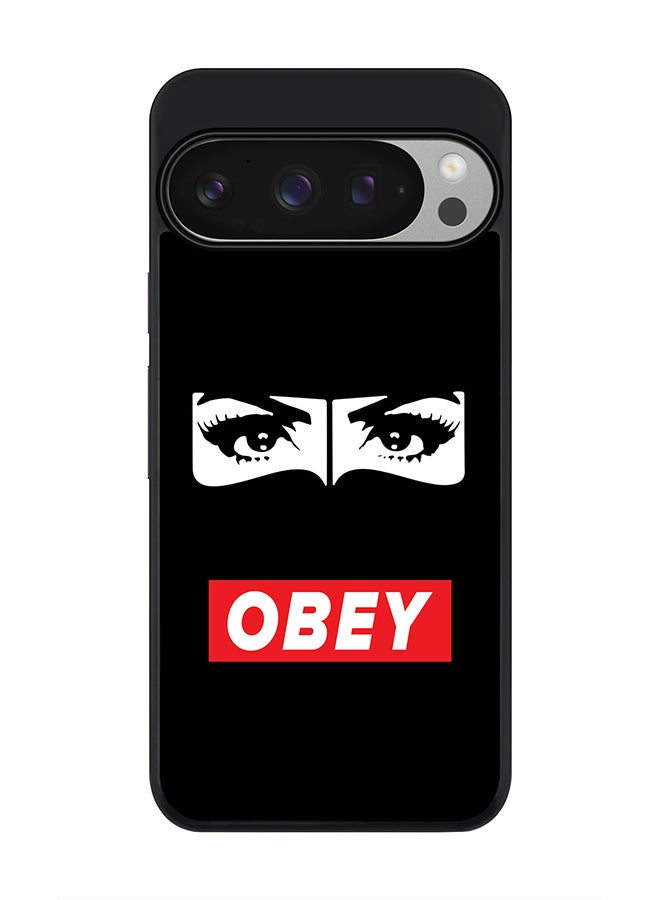 Stylizedd For Google Pixel 9 Pro Case,Slim fit Camera Protection, Shockproof Thin Phone cover - Obey Habibti - Image 1
