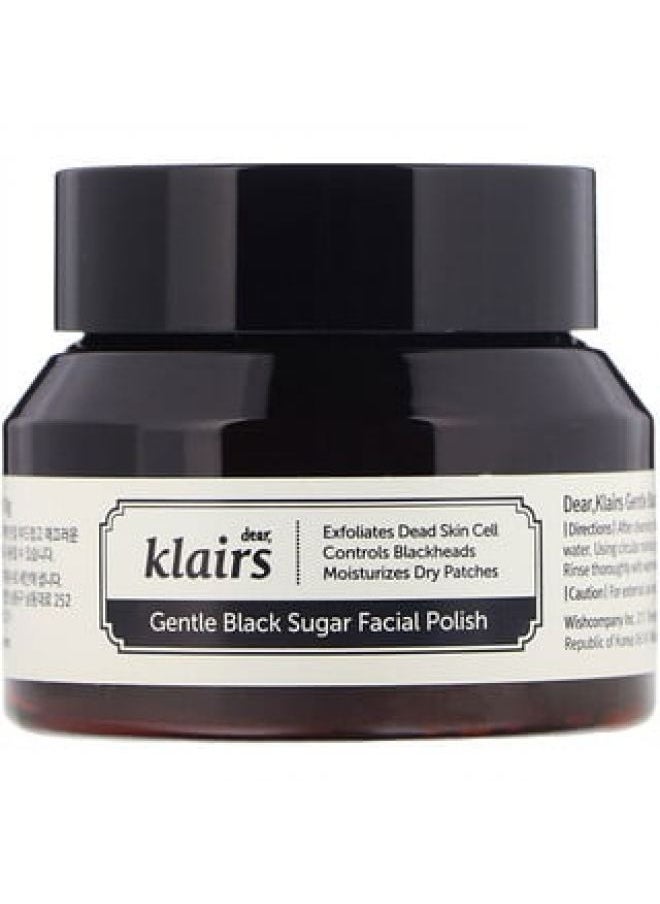 DEAR Dear Klairs Gentle Black Sugar Facial Polish 3.8 oz 