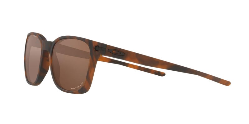 Oakley Mens OO9018 Ojector Square Sunglasses, Matte Brown Tortoise/Prizm Tungsten Polarized, 55 mm - Image 3