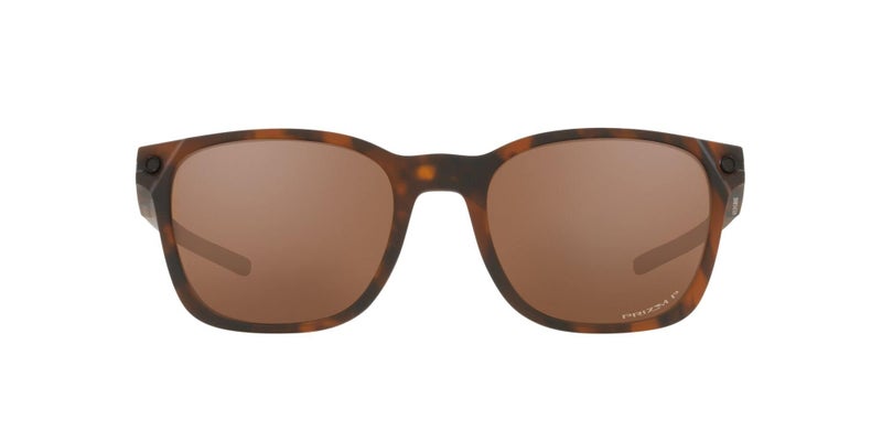 Oakley Mens OO9018 Ojector Square Sunglasses, Matte Brown Tortoise/Prizm Tungsten Polarized, 55 mm - Image 2