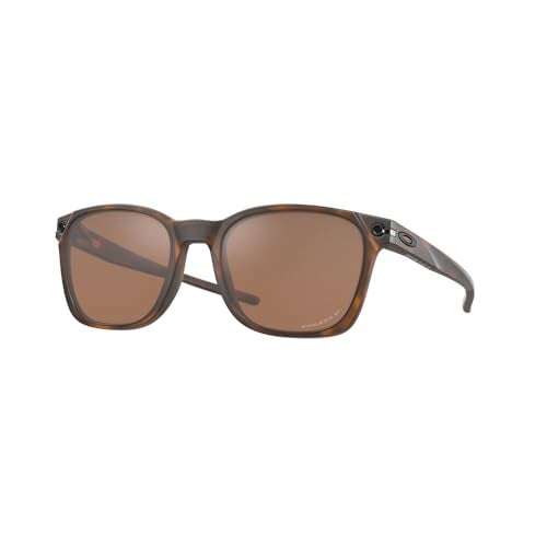 Oakley Mens OO9018 Ojector Square Sunglasses, Matte Brown Tortoise/Prizm Tungsten Polarized, 55 mm - Image 4