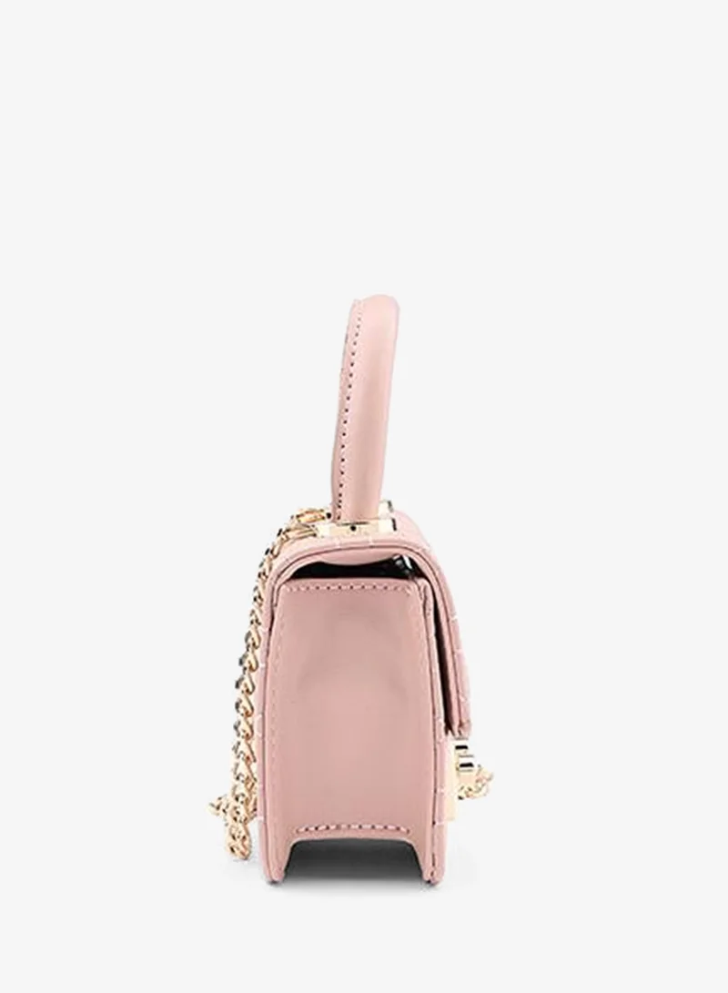 Cuple Nude Tween Girls Quilted Top Handle Bag for Women | Best Price UAE