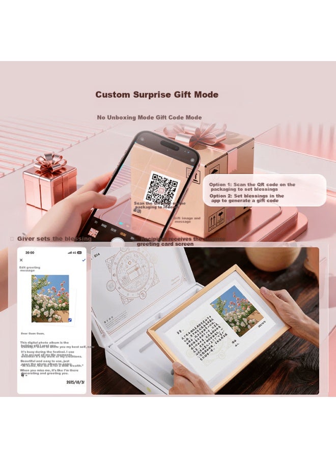 Arzopa D14pro 14-inch 2k Ultra Hd Digital Photo Frame Smart Cloud Frame Touchscreen Photo Video Player Holiday Gift Recommended - Image 3