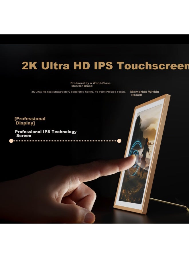 Arzopa D14pro 14-inch 2k Ultra Hd Digital Photo Frame Smart Cloud Frame Touchscreen Photo Video Player Holiday Gift Recommended - Image 1