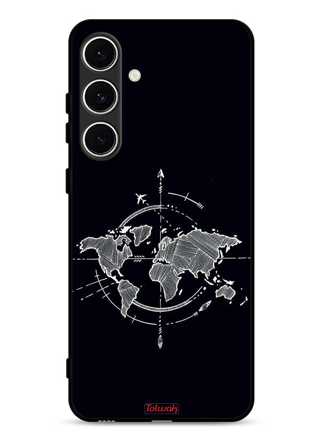 Tolwak Samsung Galaxy A36 5G Protective Case Cover Compass Art - Image 1