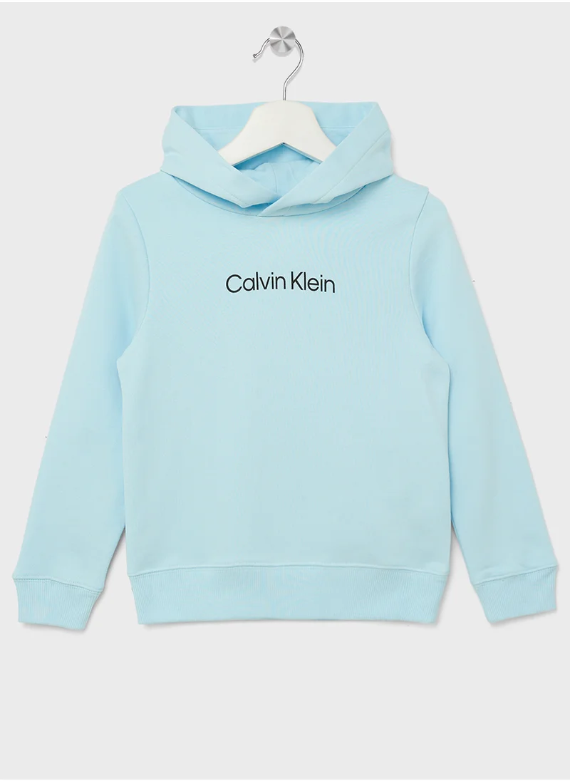 Calvin Klein Jeans Kids Graphic Logo Hoodie