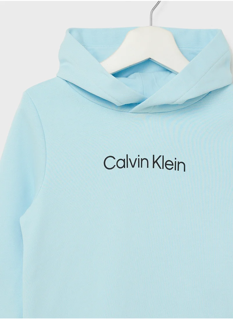 Calvin Klein Jeans Kids Graphic Logo Hoodie